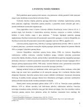 Patentų teisės samprata ir normos 8 puslapis