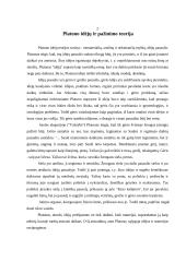 Platonas ir Aristotelis: filosofinių koncepcijų panašumai ir skirtumai 4 puslapis