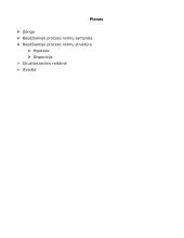 Proceso normų struktūra