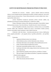 Prokuratūros statuso vystymasis Lietuvos valstybėje 6 puslapis