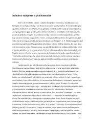 Psichoanalizė ir kultūros kilmės aiškinimas 4 puslapis
