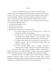 Respublikos prezidento paskirtis ir pagrindinės veiklos funkcijos 3 puslapis