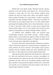 Savęs tobulinimo programa (gyvenimas pagal vidinį laikrodį) 3 puslapis