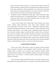 Seimo vieta ir funkcijos šalies politinėje sistemoje 6 puslapis