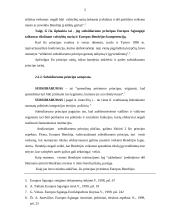 Subsidiarumo ir proporcingumo principai Europos Sąjungos teisėje 5 puslapis
