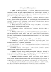 Svarbiausios problemos (valkatavimas, narkomanija). Priežastys. Identifikacija 9 puslapis