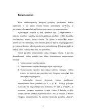 Temperamentas - viena reikšmingiausių žmogaus ypatybių 2 puslapis