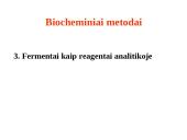 Fermentai bioanalitikoje