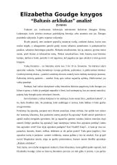 E. Goudge "Baltasis arkliukas"