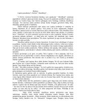 Veikėjo Lapino paveikslas "Skerdžiuje"