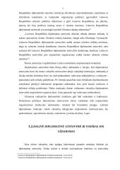 Diplomatinių atstovybių statusas ir jų funkcijos 5 puslapis