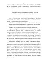 Diplomatinių atstovybių statusas ir jų funkcijos 7 puslapis