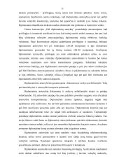 Diplomatinių atstovybių statusas ir jų funkcijos 9 puslapis