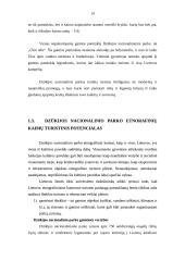Etnografinio turizmo organizavimo ypatumai Dzūkijos nacionaliniame parke 14 puslapis