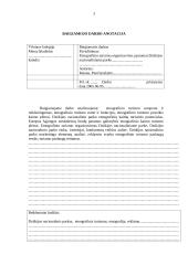 Etnografinio turizmo organizavimo ypatumai Dzūkijos nacionaliniame parke 3 puslapis