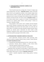 Etnografinio turizmo organizavimo ypatumai Dzūkijos nacionaliniame parke 7 puslapis