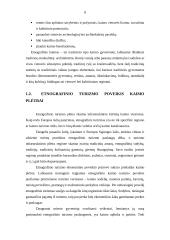 Etnografinio turizmo organizavimo ypatumai Dzūkijos nacionaliniame parke 8 puslapis