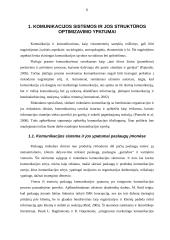 Įmonės komunikacinės sistemos ir jos struktūros gerinimo galimybės: UAB "IMC" 6 puslapis