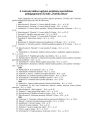 Lietuvių kalbos ugdymo problemų sprendimas 17 puslapis