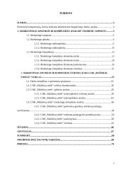 Marketingo aplinkos ir komplekso analizė: kranų gamyba, remontas ir nuoma UAB "Mažeikių strėlė" 2 puslapis