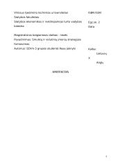 Smulkių ir vidutinių statybos įmonių strategijos formavimas 3 puslapis