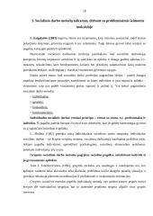 Socialinio darbo metodų taikymas, dirbant su probleminėmis šeimomis Švenčionių antrojoje vidurinėje mokykloje 18 puslapis