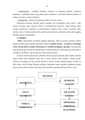 Socialinio darbo metodų taikymas, dirbant su probleminėmis šeimomis Švenčionių antrojoje vidurinėje mokykloje 20 puslapis