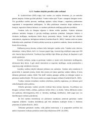 Socialinio pedagogo vaidmuo ugdant ekologinę kultūrą vaikų globos namuose 12 puslapis