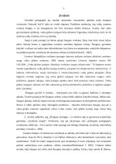 Socialinio pedagogo vaidmuo ugdant ekologinę kultūrą vaikų globos namuose 5 puslapis