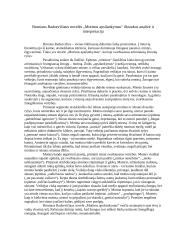 B. Radzevičius "Motinos apsilankymas"