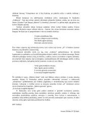 Henriko Radausko eilėraščio „Liūdesys“ interpretacija 2 puslapis