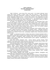 J. Vaičiūnaitė "Mėlynoji paukštė"