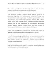 Auditoriaus darbo dokumentų funkcijos ir svarba 7 puslapis