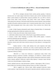 Bankų sistemos Lietuvoje tyrimas 11 puslapis