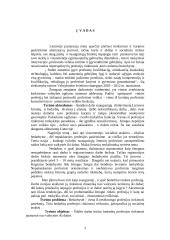 Bedarbių profesijos rinkimosi ypatumai, įtakojantys socialinę atskirtį 3 puslapis