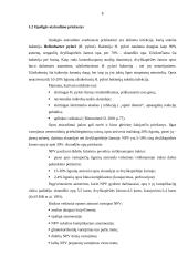 Bendruomenės slaugytojo prevencinė veikla, siekiant išvengti skrandžio ir dvylikapirštės žarnos opaligės paūmėjimo 8 puslapis