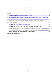 Dotnuvos miesto lietaus nuotakyno projektavimas, įvertinant smarkias liūtis 2 puslapis