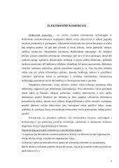 E–komercijos vystymosi tendencijos ir galimybės 4 puslapis