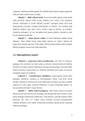 Ekonominė analizė: telekomunikacijų paslaugų teikimas AB "TEO LT" 6 puslapis