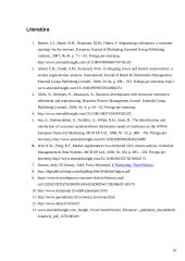 Elektroninių rinkų segmentavimas 19 puslapis