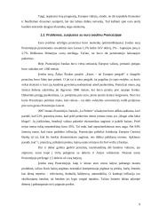 Euro įvedimo problemos Vokietijoje, Prancūzijoje ir kitose Europos Sąjungos (ES) valstybėse. Euro įvedimo situacija ir galimybės 9 puslapis