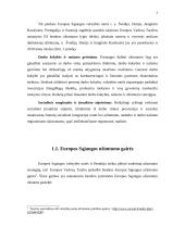 Europos Sąjungos (ES) užimtumo strategija ir jos įgyvendinimas Lietuvoje 6 puslapis