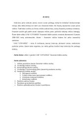 Finansinės būklės tyrimas: vaistų platinimas UAB "Litfarma" 2 puslapis