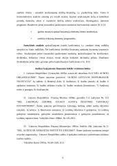 Finansinės veiklos ir rezultatų vertinimas 9 puslapis