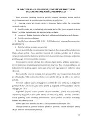 Finansinių investicijų portfelio sudarymas ir valdymas 19 puslapis