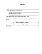 Fiskalinės politikos priemonės stabilizuojant ekonomiką ir skatinant jos plėtrą 2 puslapis