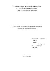 Įmonės steigimo galimybių įvertinimas: "Vyšnių ūkis"