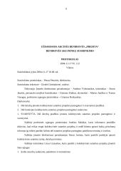Įmonės veiklos analizė: statybos darbai UAB "Predita" 6 puslapis