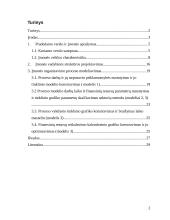 Įmonės, teikiančios apgyvendinimo paslaugas (viešbučio), organizavimo proceso valdymas: viešbutis Conti (UAB "Letėjos Gastronomi 2 puslapis