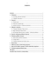 Infliacijos ir nedarbo įvertinimas socialiniu bei ekonominiu aspektu 2 puslapis